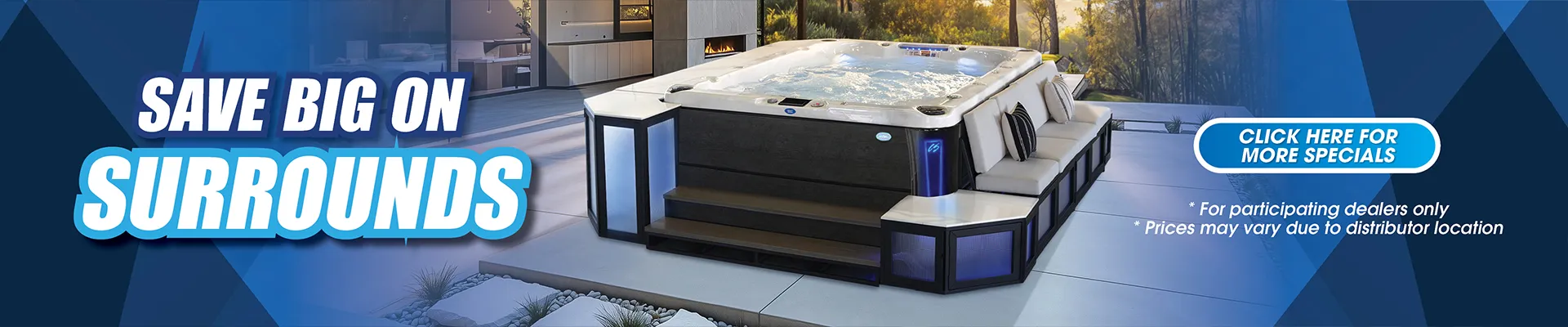 Calspas hot tub being used in a family setting - Fairfield